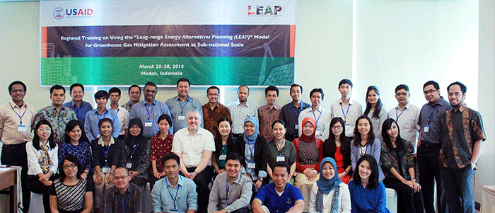 Participants in the Medan, Indonesia training