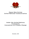 Cover image of PNG's Initial National Communication