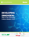 Cover image of the State of the Voluntary Markets 2012 publication